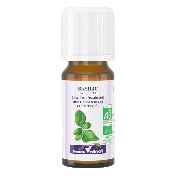 Docteur Valnet huile essentielle de Basilic tropical Bio