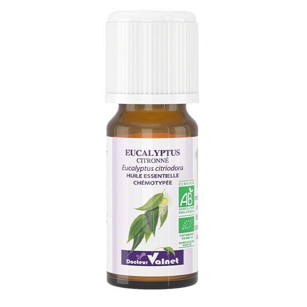 Docteur Valnet Huile essentielle Eucalyptus citronné Bio 10 ml