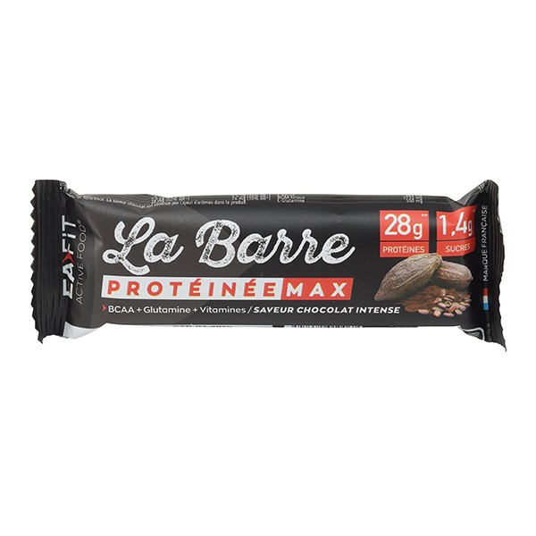 Eafit barre protéinée max Chocolat intense