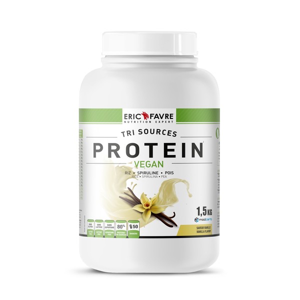 Eric Favre Protein Vegan Tri Sources Vanille