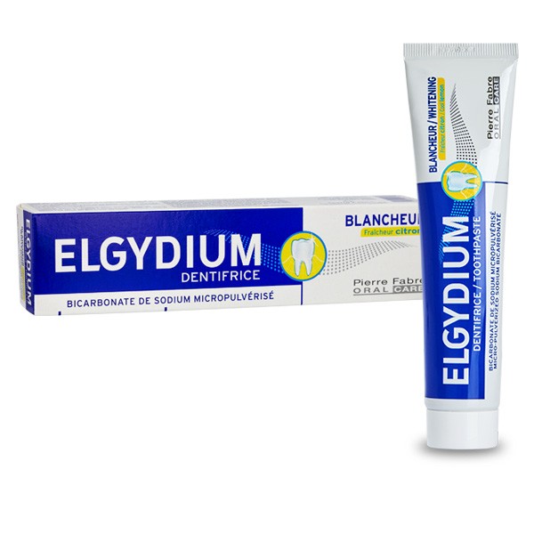Elgydium Blancheur gel dentifrice fraîcheur citron