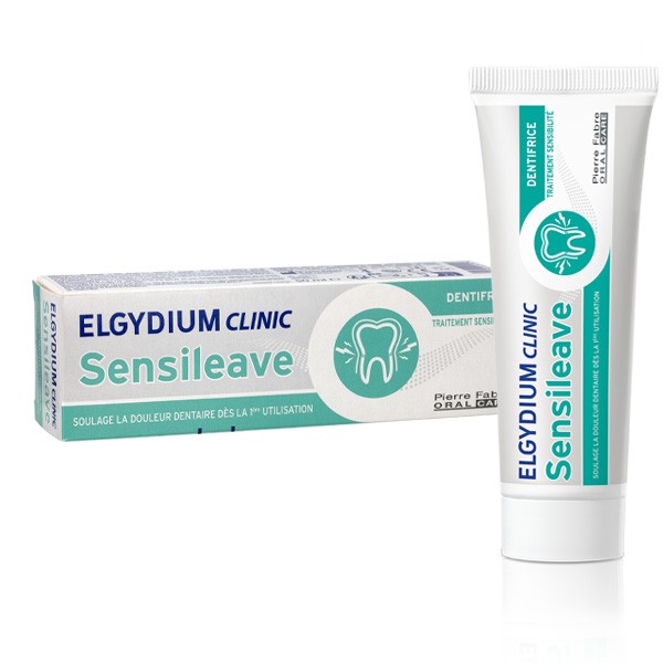 Elgydium Clinic Sensileave dentifrice Sensibilité