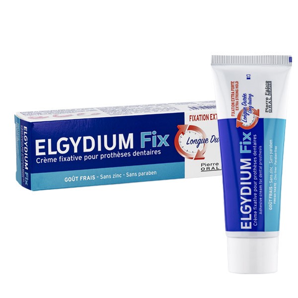 Elgydium Fix Fixation Extra Forte Crème fixative