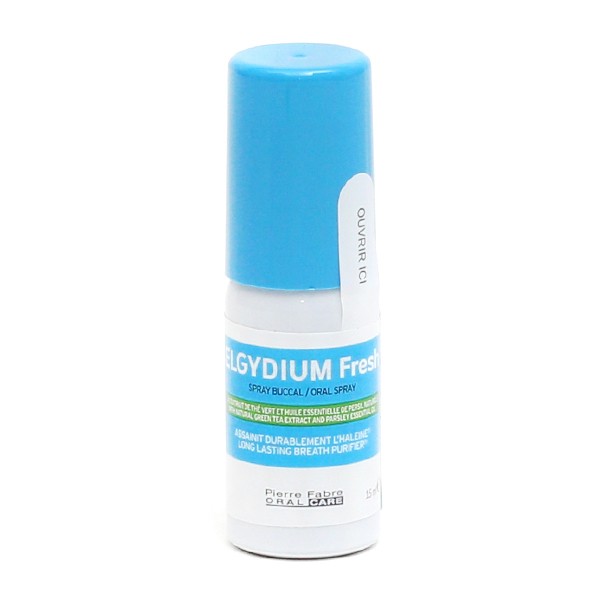 Elgydium Fresh Spray buccal haleine fraîche - Hygiène bucco-dentaire