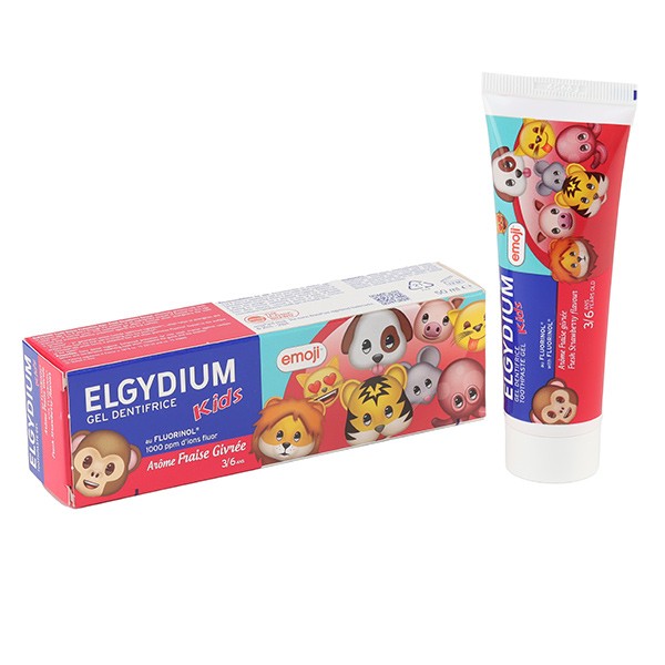 Elgydium Kids Gel dentifrice Fraise givrée