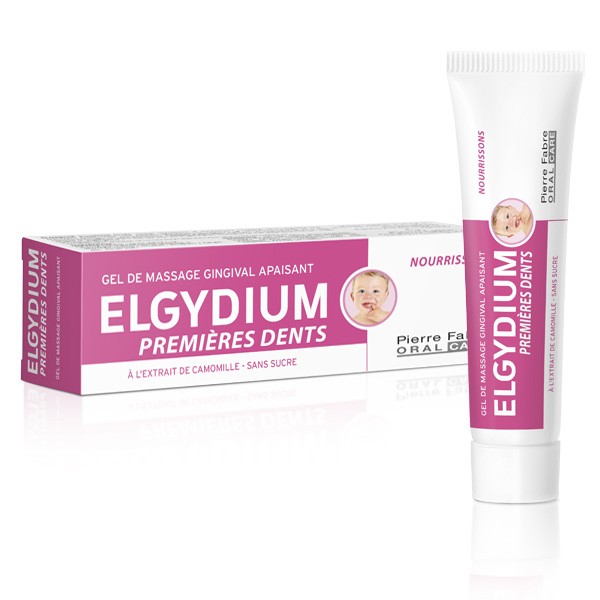 Elgydium Premières dents Gel de Massage gingival apaisant
