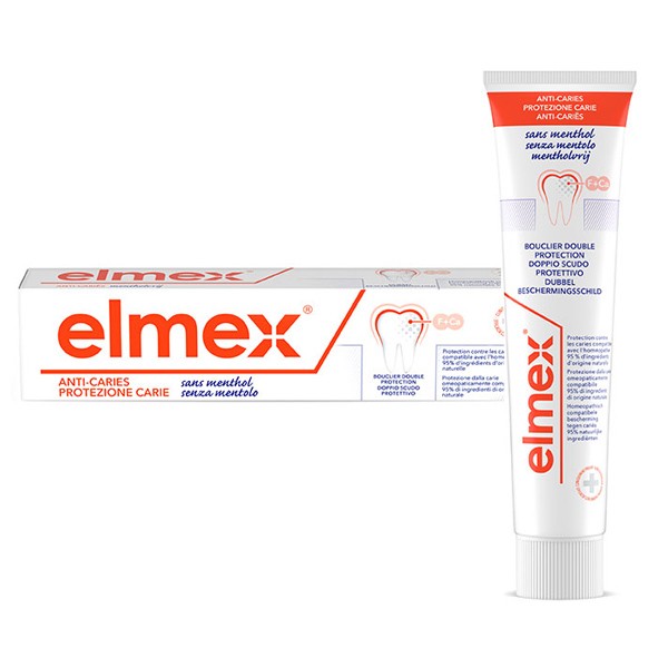 Elmex dentifrice sans menthol