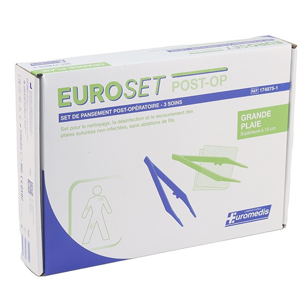 Euroset Pansement Post-Op Grandes plaies