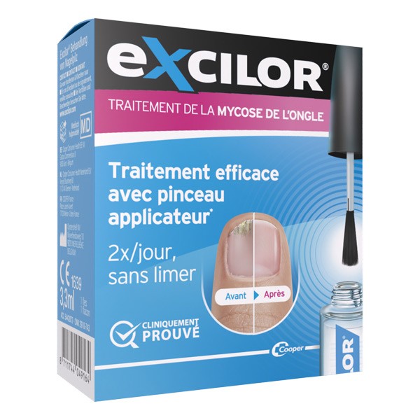 Excilor Traitement contre la mycose de l'ongle