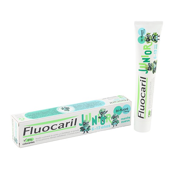 Fluocaril Junior dentifrice Menthe douce 6-13 ans