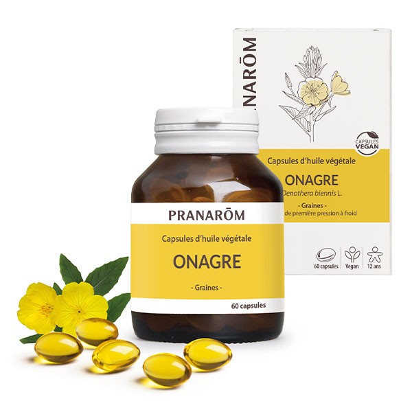 Pranarom huile végétale d'Onagre capsules