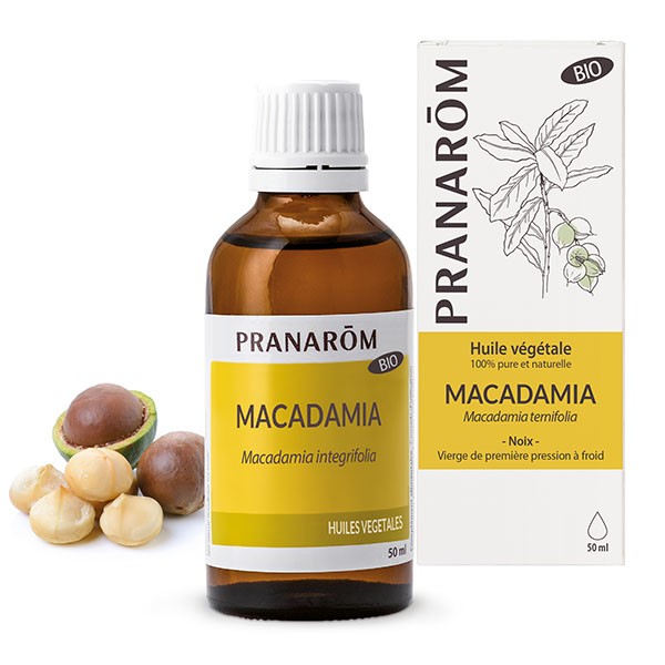 Pranarom huile végétale de Macadamia Bio