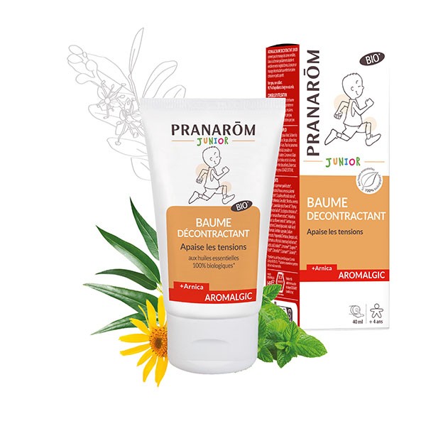 Pranarom Aromalgic Enfant baume décontractant bio