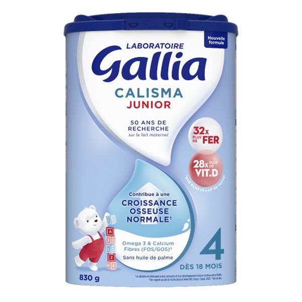 Gallia Calisma 4 Junior lait de croissance