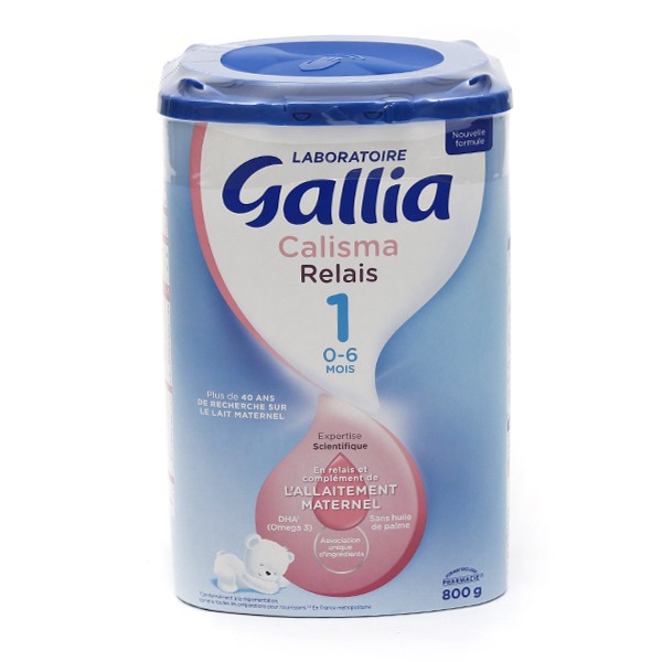 Gallia Calisma Relais Lait Infantile 1er Age 800g Apres Allaitement