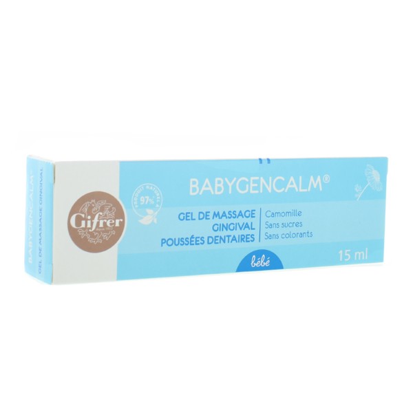 Gel Gingival Babygencalm Gifrer Poussee Dentaire De Bebe