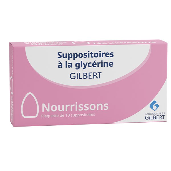 Suppositoire glycérine nourrisson Gilbert