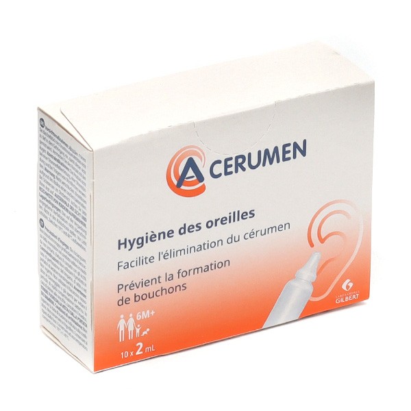 A-cerumen - Hygiène et traitement auriculaire pour éviter les bouchons