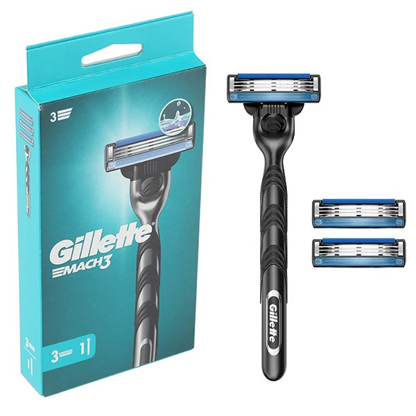 Gillette Mach 3 rasoir 3 lames