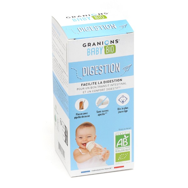Granions Baby Bio Sirop pour la digestion - Dès la naissance
