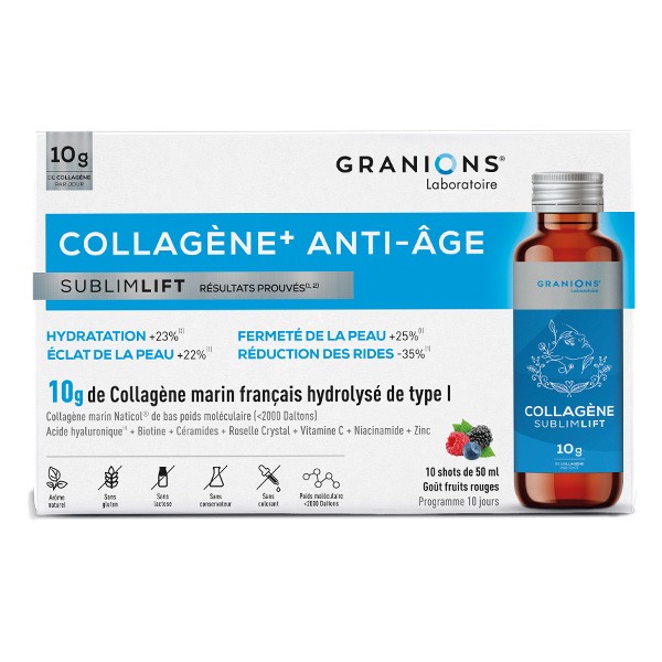 Granions Collagène+ anti-âge SublimLift unidoses