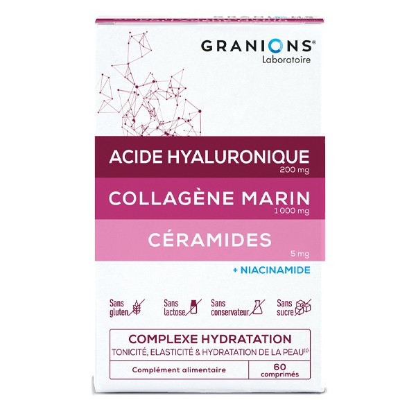 Granions Complexe Hydratation de la peau comprimés