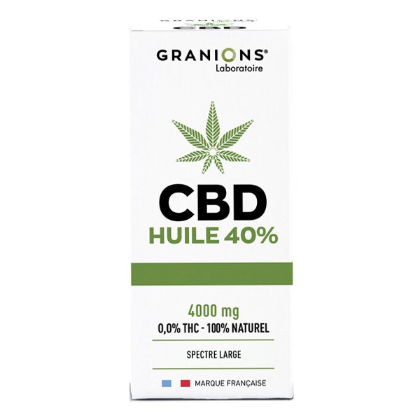 Granions Huile CBD 40 % gouttes