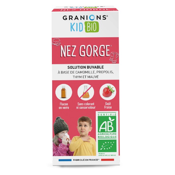 Granions Kid Bio Nez Gorge Sirop