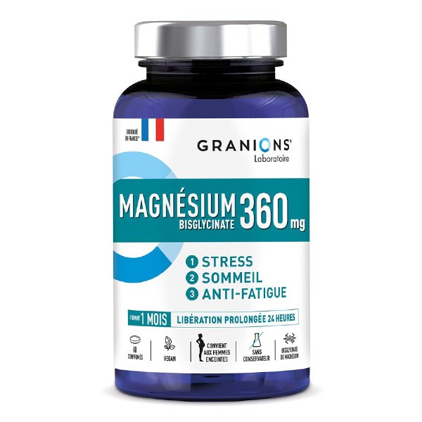 Granions Magnésium bisglycinate 360 mg comprimés