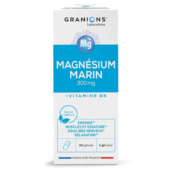 Granions Magnésium marin 300 mg gélules