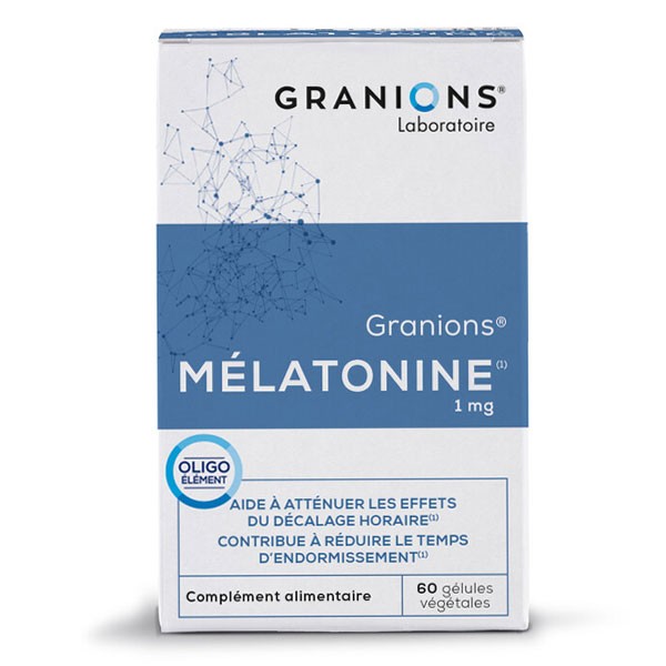 Granions mélatonine 1 mg gélules