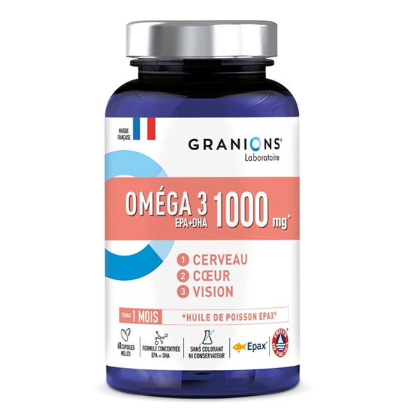 Granions Oméga 3 1000 mg capsules