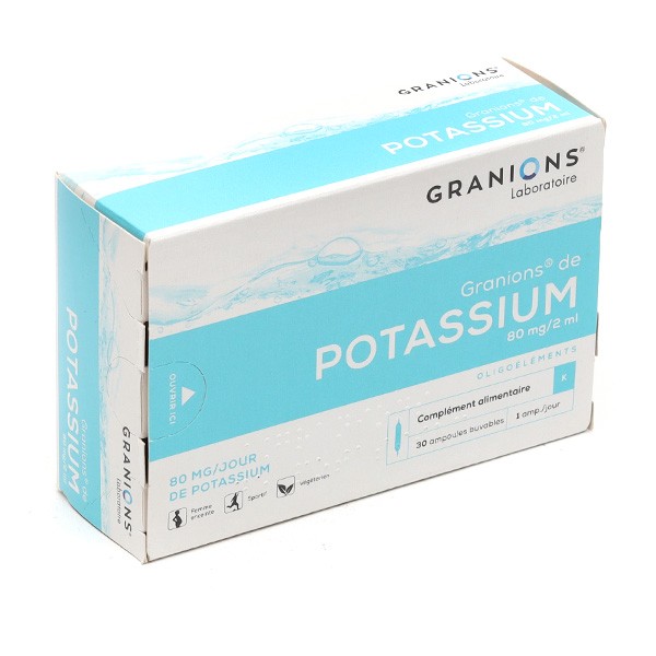 Potassium : rôles, besoins et sources alimentaires