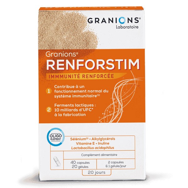 Granions Renforstim capsules + gélules