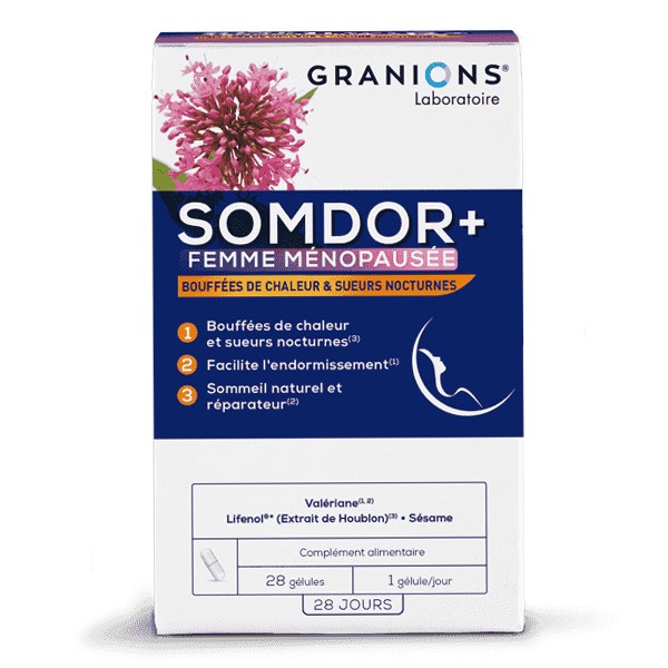 Granions Somdor+ femme ménopausée gélules