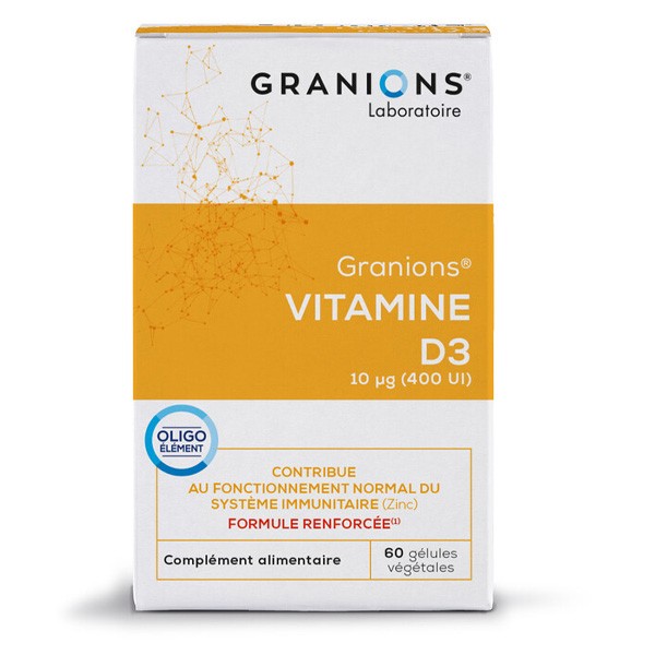 Granions Vitamine D3 gélules