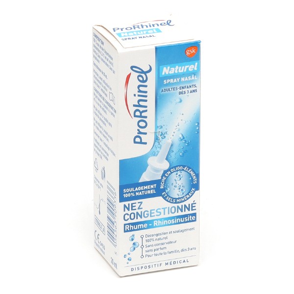 Spray nasal naturel ProRhinel - Décongestionnant en cas de rhume