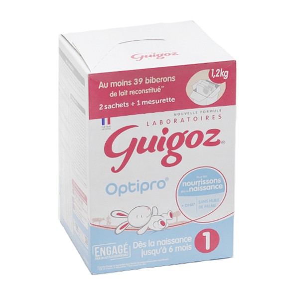 GUIGOZ Optipro 1 sachet lait 1er âge en poudre de la naissance à 6