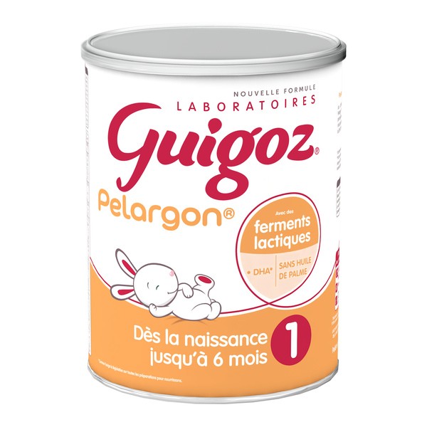 Guigoz Pelargon lait 1er âge