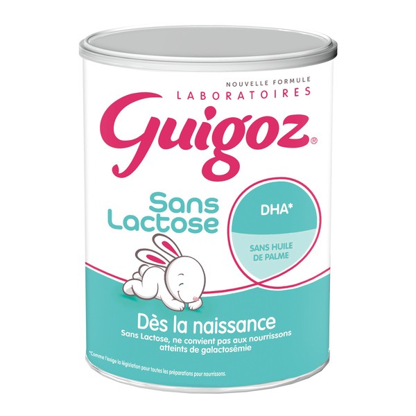 Guigoz Sans lactose lait infantile