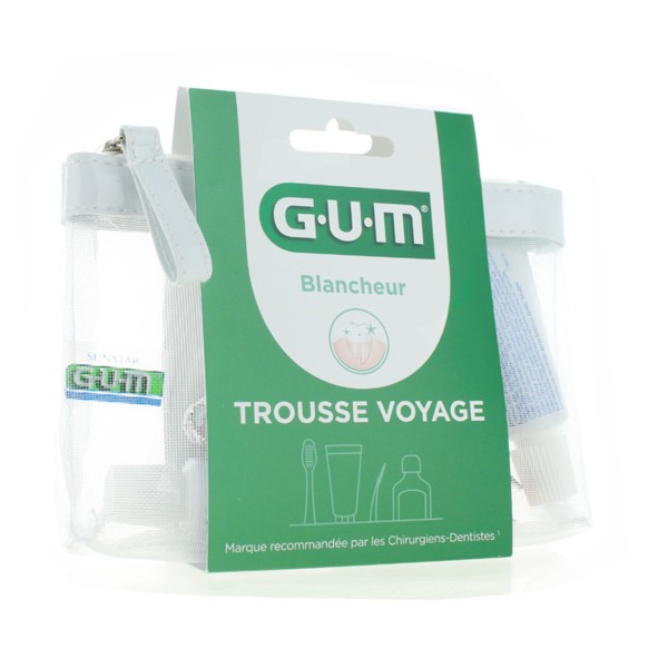 Gum kit voyage blancheur - Hygiène bucco dentaire, haleine fraîche
