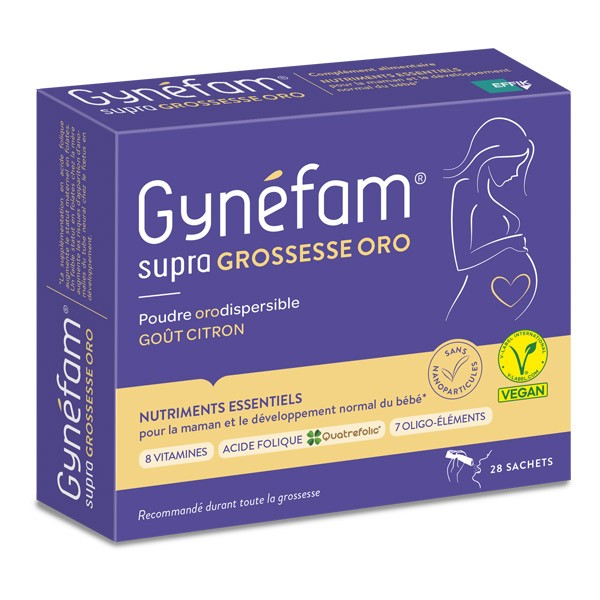 Gynéfam supra Grossesse oro sticks