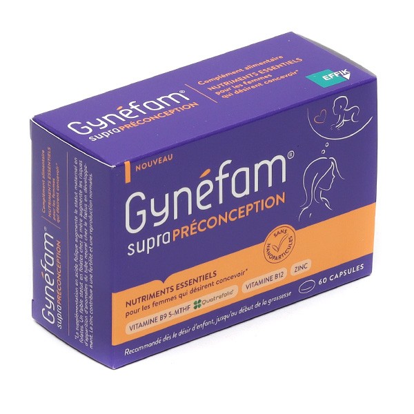 Effik Gynéfam Supra allaitement 60 capsules