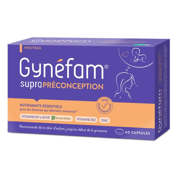 Gynéfam Supra Préconception capsules