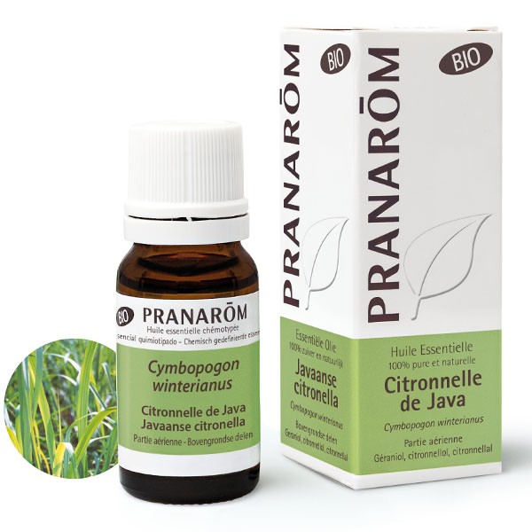 Pranarom huile essentielle Citronnelle de java bio