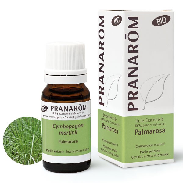Pranarom huile essentielle de Palmarosa Bio