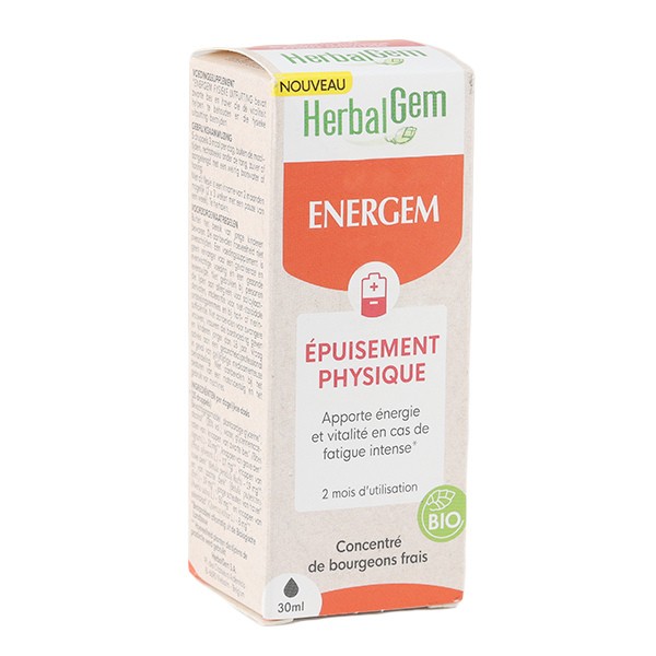 HerbalGem Energem épuisement physique Bio