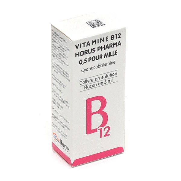Vitamine B12 Horus collyre