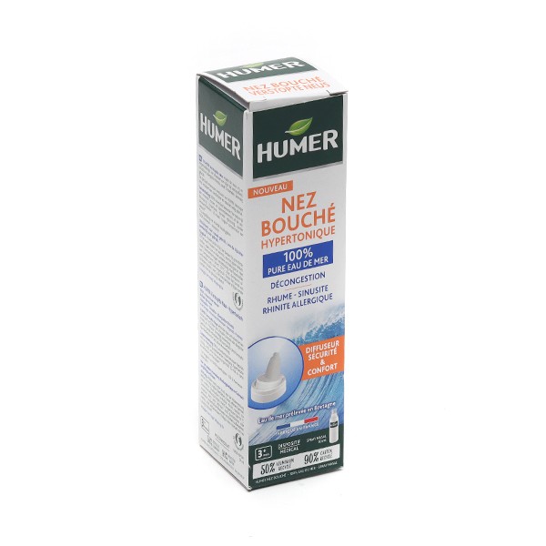 Humer - Spray Nez bouché Adulte/Femme enceinte - 100% eau de mer