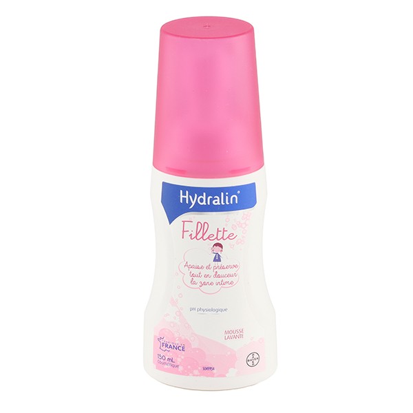 Hydralin Fillette mousse lavante intime